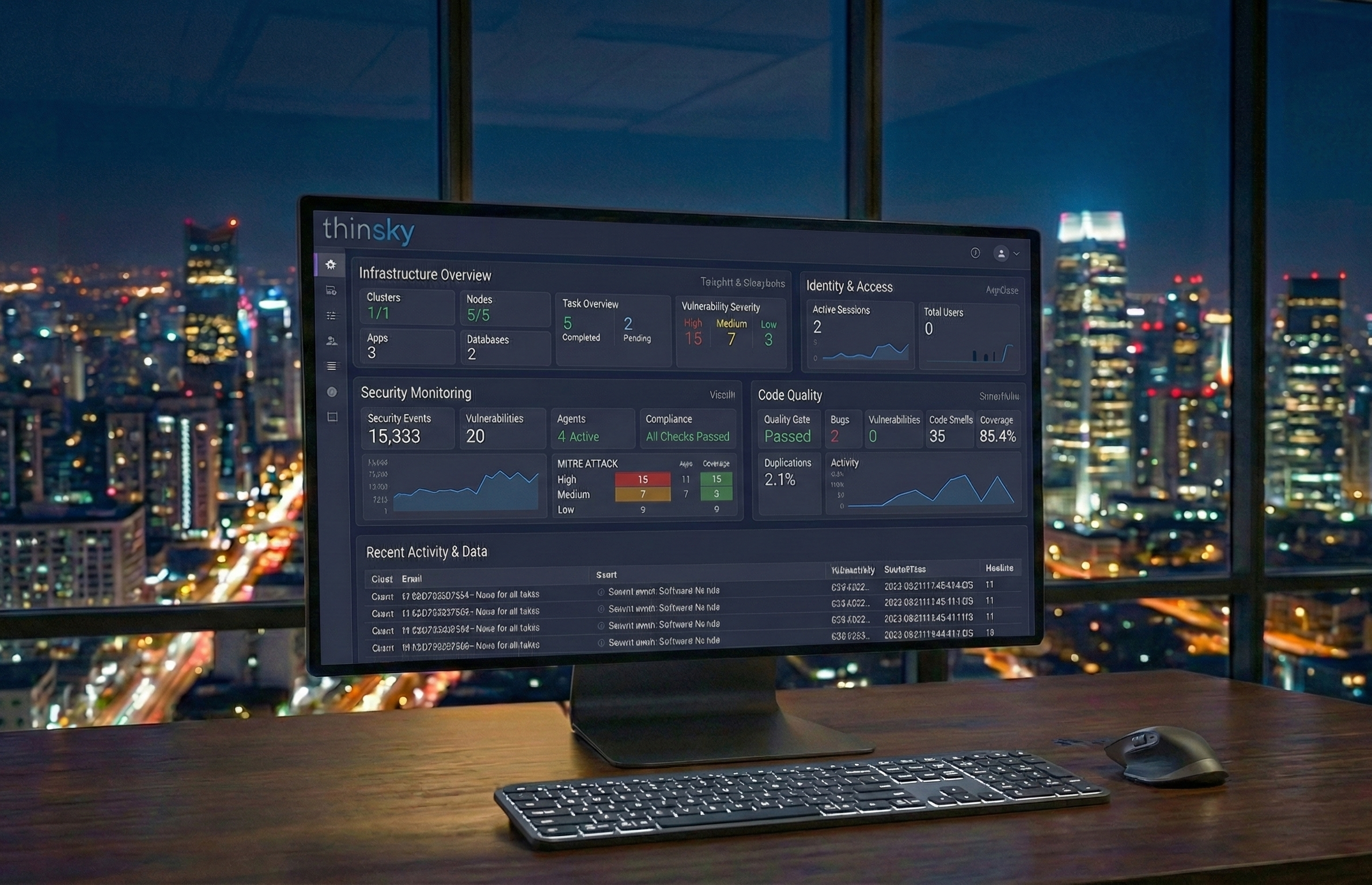 ThinSky Cybersecurity - Toronto Managed Security Services, SOC-as-a-Service, and Enterprise Cloud Protection